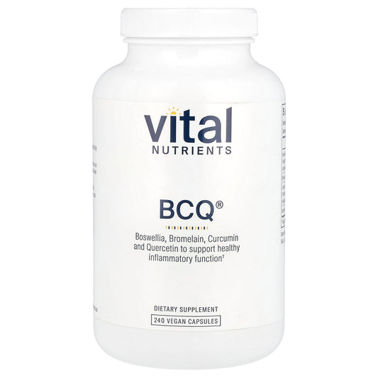 Vital Nutrients, BCQ®, 240 Vegan Capsules - Image 1