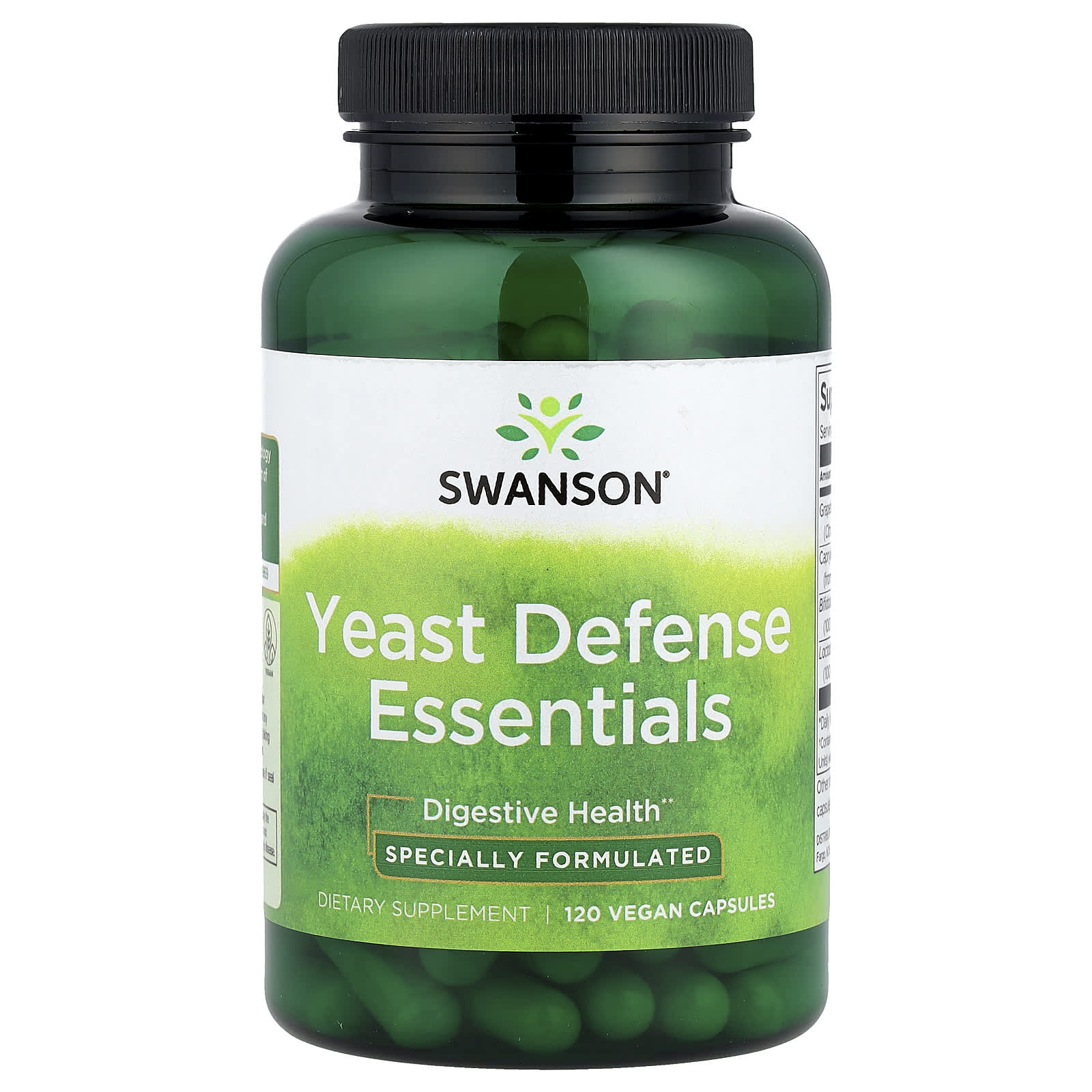 Swanson, Yeast Defense Essentials, 120 Vegan Capsules - Image 1