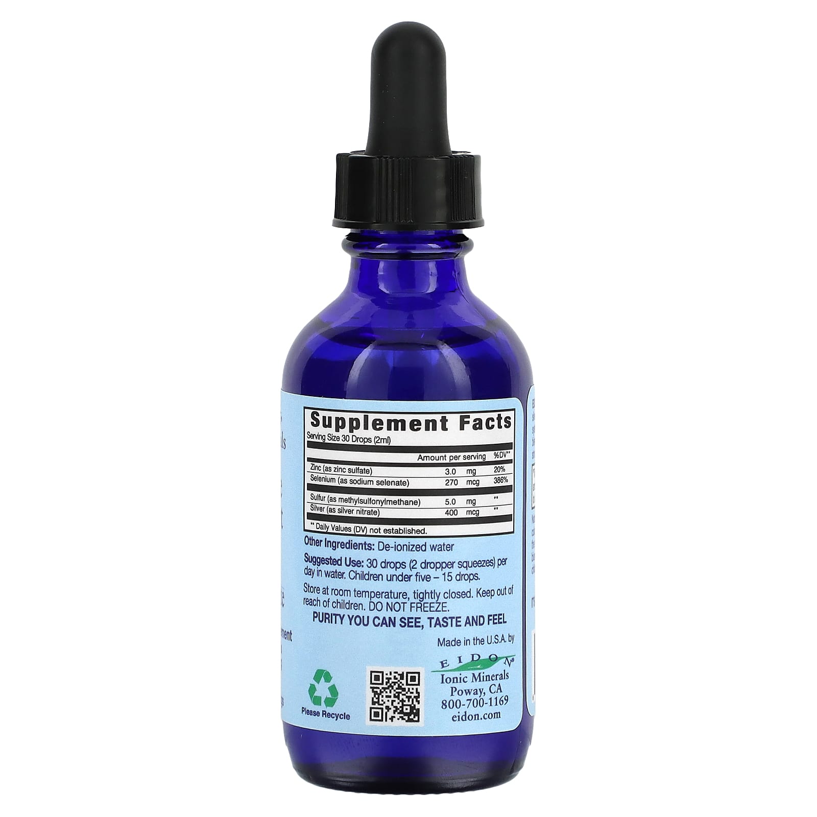 Eidon Ionic Immune Support Liquid Concentrate | 2 oz (60 ml) - Image 2