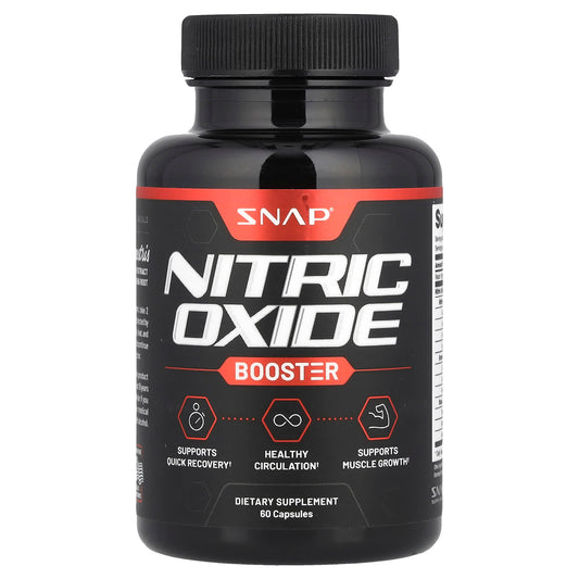 Snap Supplements, Nitric Oxide Booster, 60 Capsules - Image 1