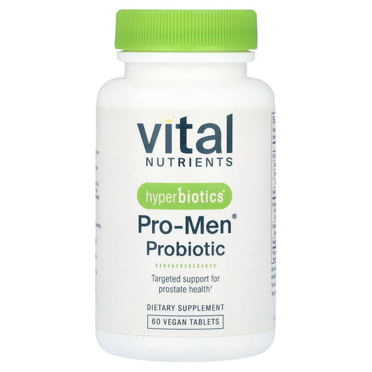 Vital Nutrients, Hyperbiotics®, Pro-Men® Probiotic, 60 Vegan Tablets - Image 1