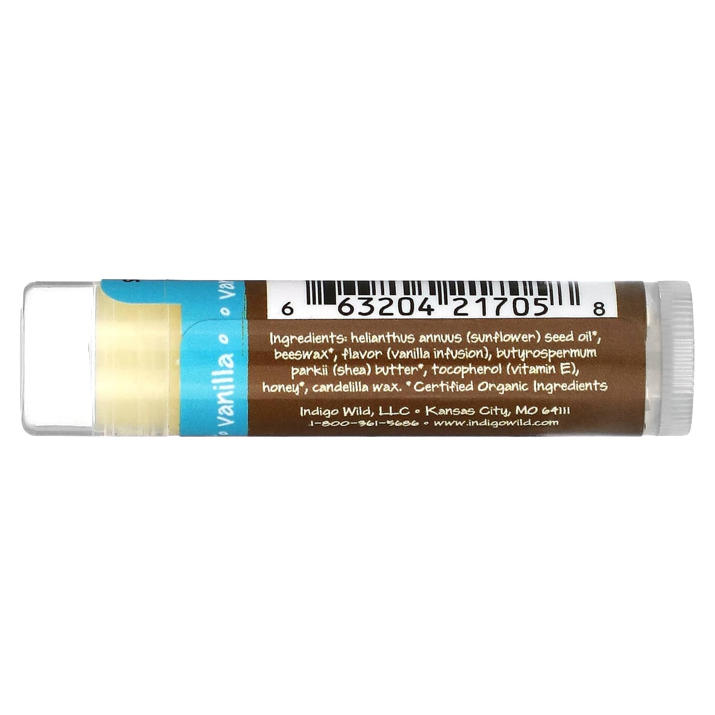 ZUM, Zum Kiss, Shea Butter Lip Balm, Vanilla, 0.15 oz - Image 2