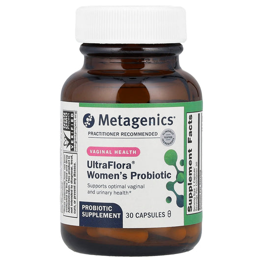 Metagenics, UltraFlora® Women's Probiotic, Vaginal Health, 30 Capsules - Image 1