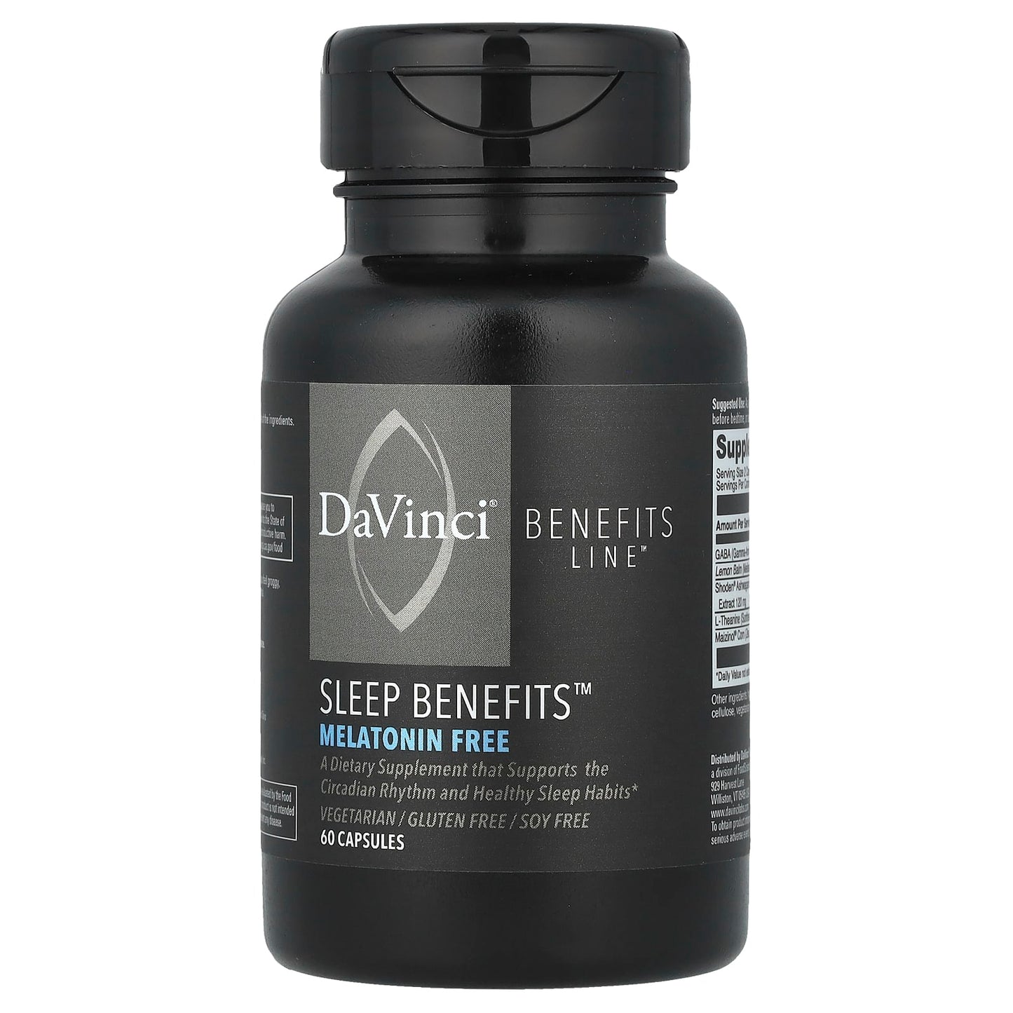 Melatonin-Free Sleep Support with DaVinci Laboratories - Image 1