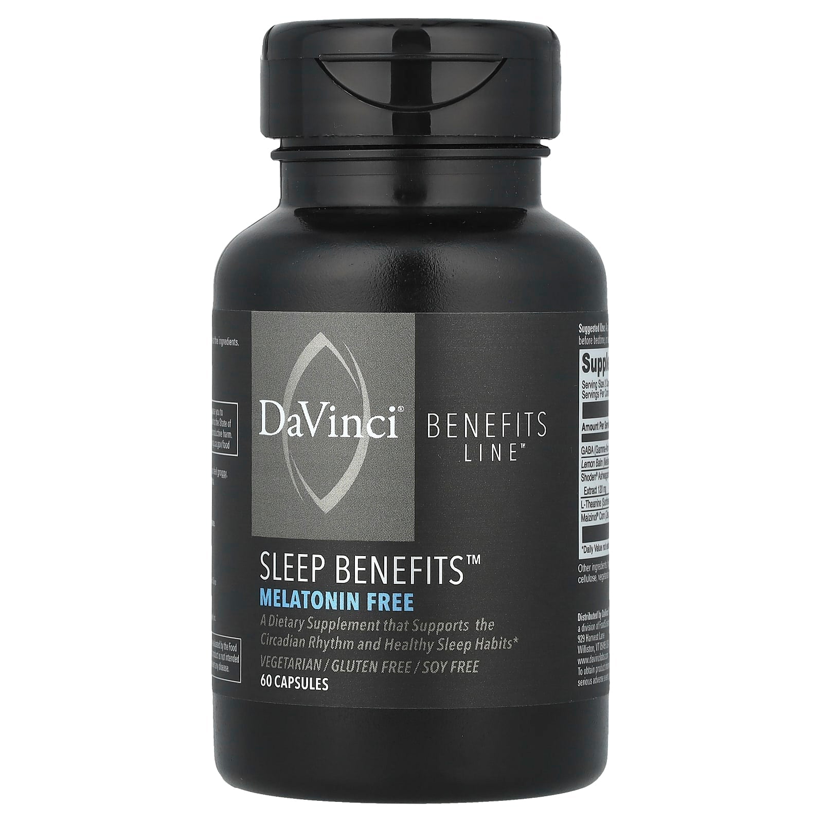 Melatonin-Free Sleep Support with DaVinci Laboratories - Image 1