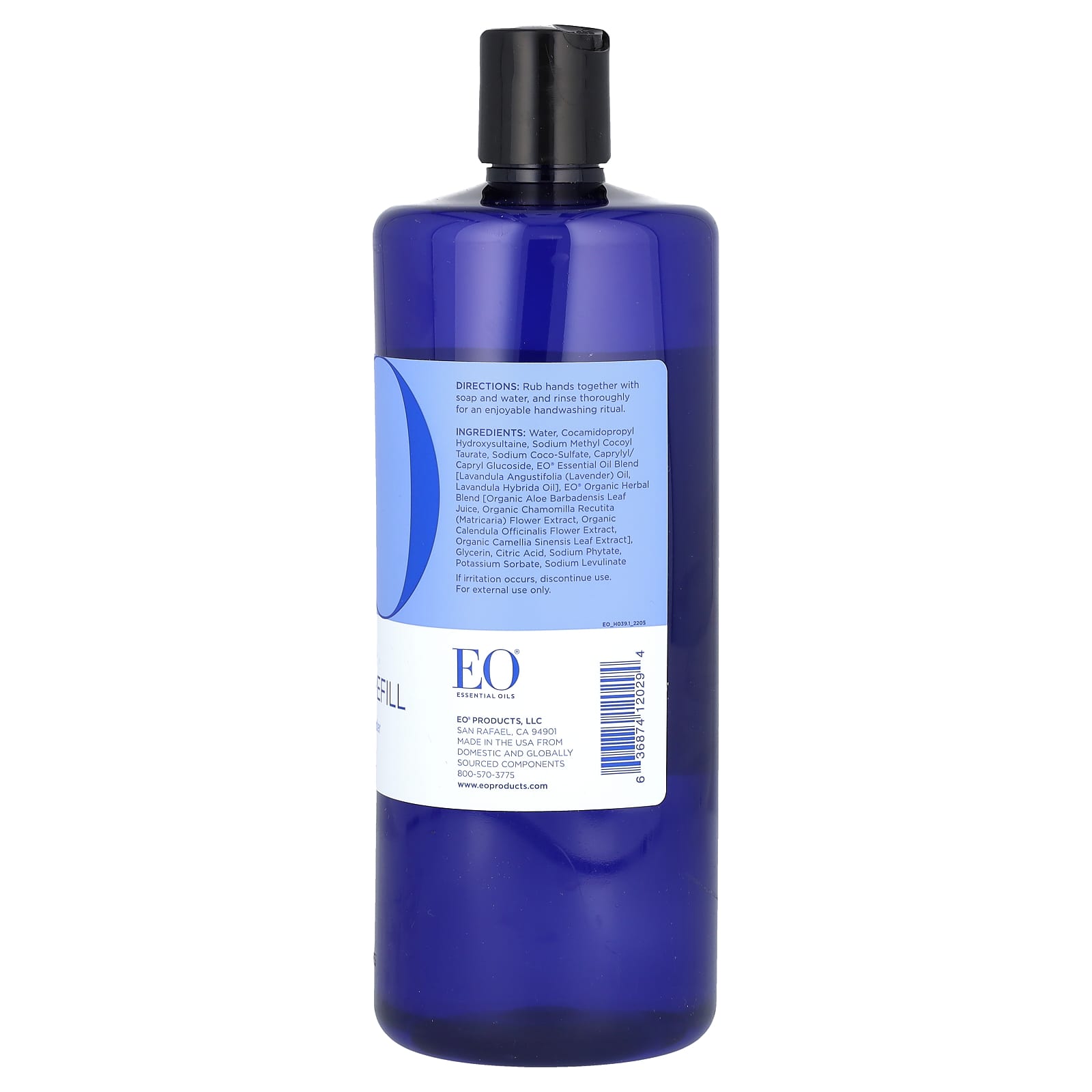 Calming French Lavender Hand Soap Refill, 32 fl oz, Cruelty-Free & Vegan - Image 2