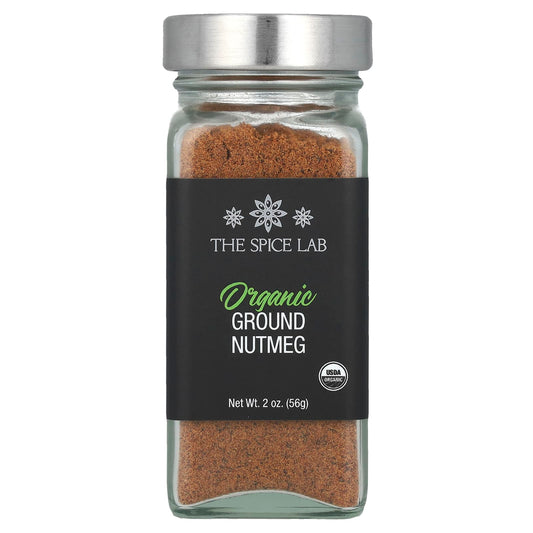 The Spice Lab, Organic Ground Nutmeg, 2 oz (56 g) - Image 1