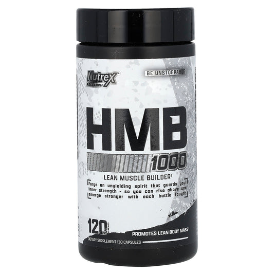 Nutrex Research, HMB 1000, 120 Capsules - Image 1