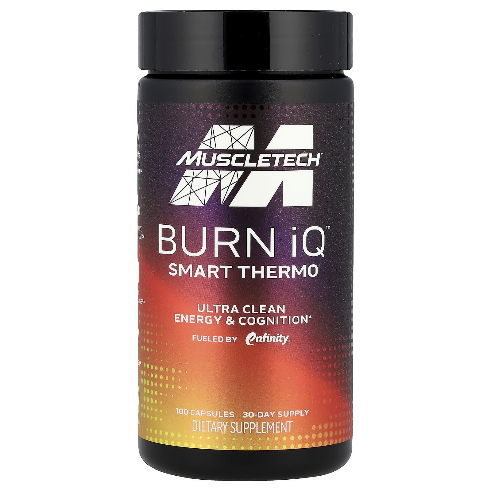 MuscleTech, Burn iQ™, Smart Thermo, 100 Capsules - Image 1