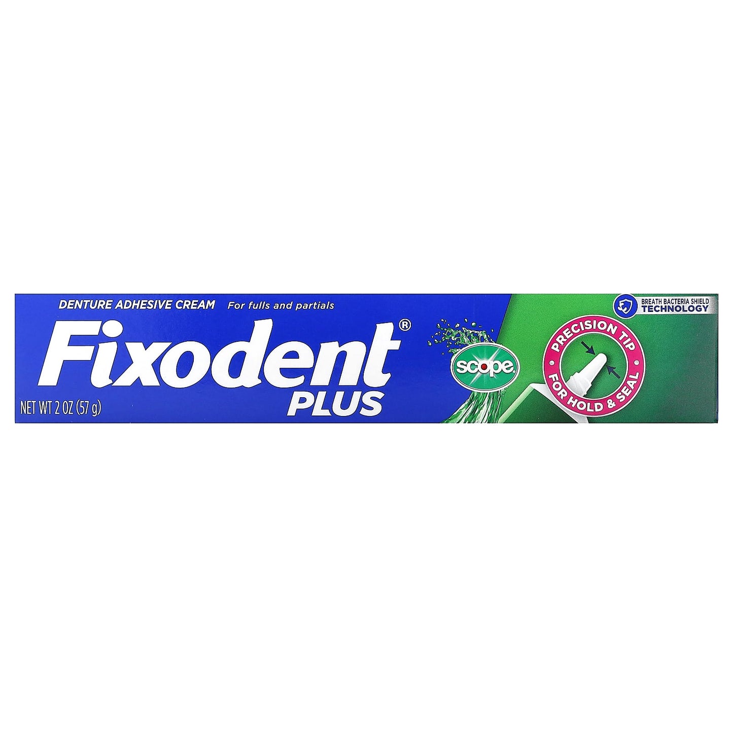 Fixodent Plus Dental Adhesive Cream for Secure Denture Fit - Image 2
