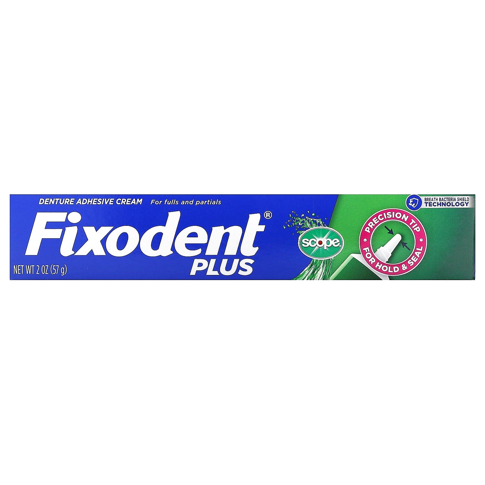 Fixodent Plus Dental Adhesive Cream for Secure Denture Fit - Image 2