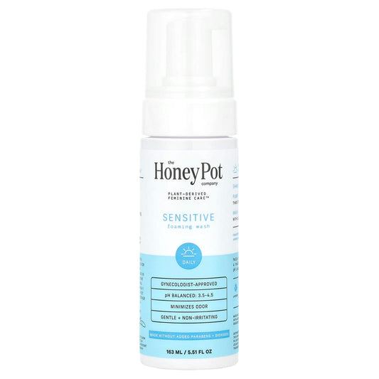 The Honey Pot Company, Foaming Wash, Sensitive, 5.51 fl oz (163 ml) - Image 1