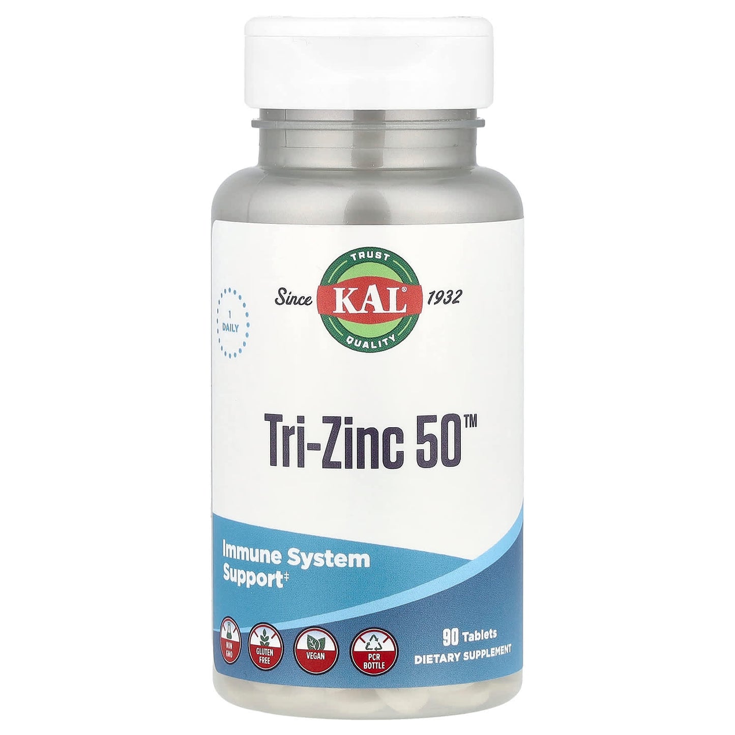 Tri-Zinc 50 with ActivTab Technology - Immune System Support - Image 1
