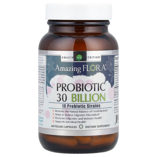 Unlock Healthy Digestion with 30 Billion CFU Probiotics - Image 1