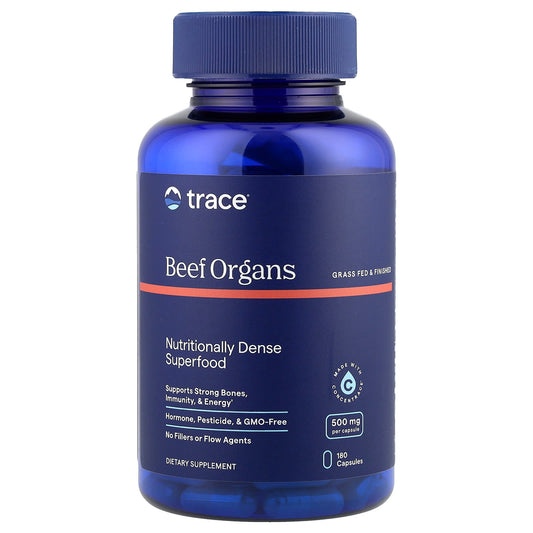 Trace, Beef Organs, 180 Capsules - Image 1