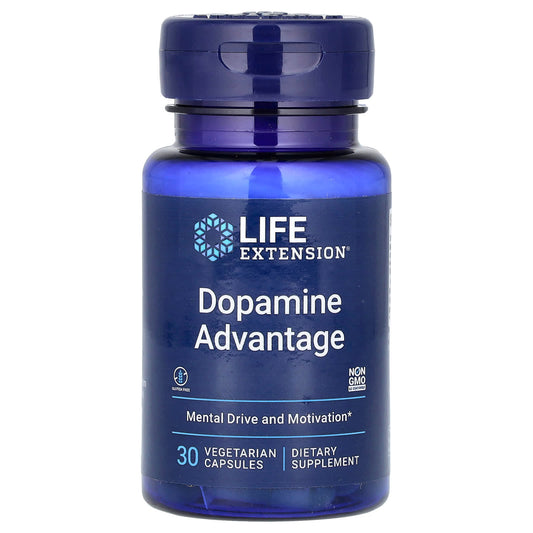 Life Extension, Dopamine Advantage, 30 Vegetarian Capsules - Image 1