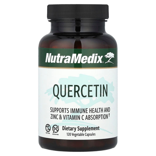 NutraMedix, Quercetin, 120 Vegetable Capsules (250 mg per Capsule) - Image 1