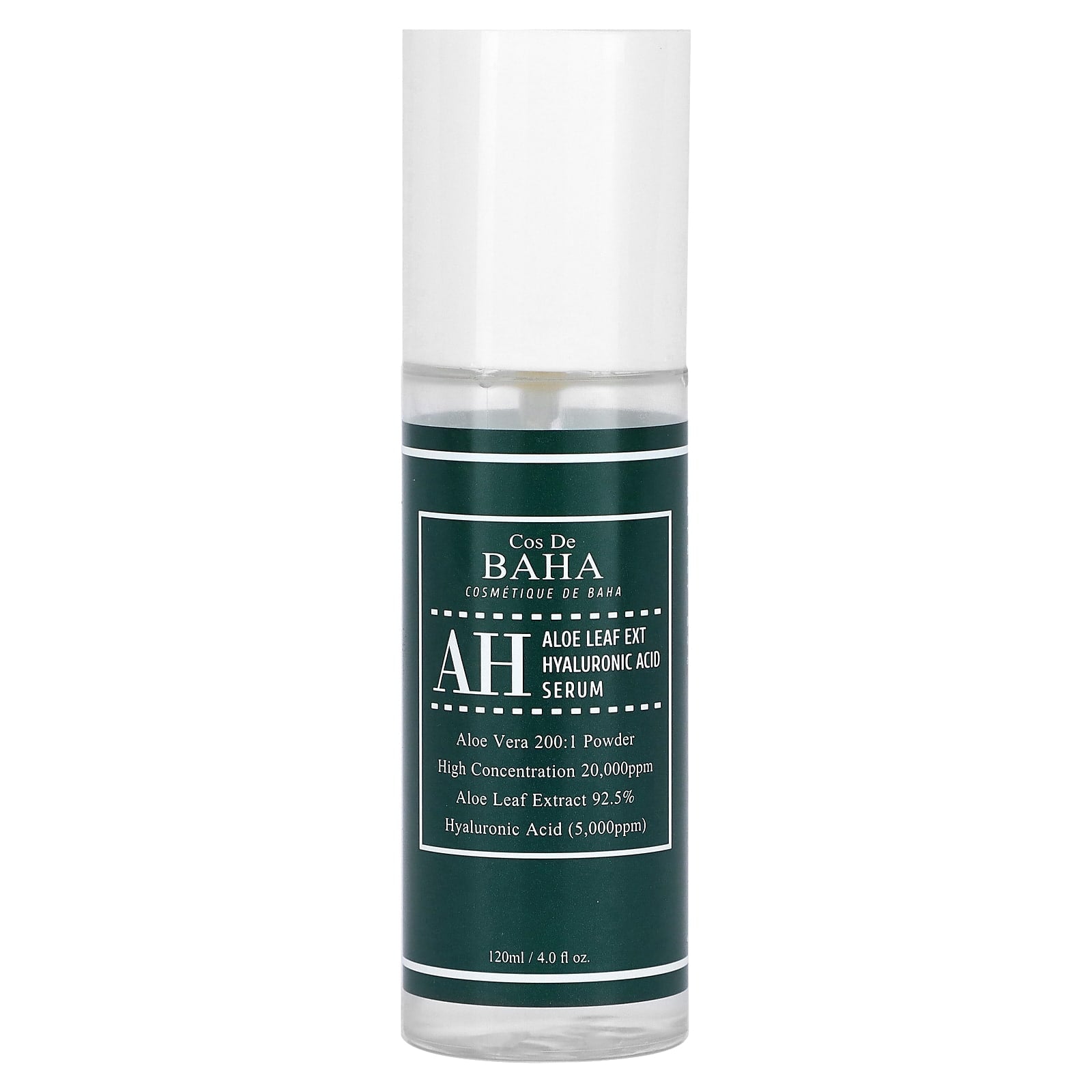 Cos De BAHA AH Aloe Leaf Extract Serum, 4 oz (120 ml) - Image 1