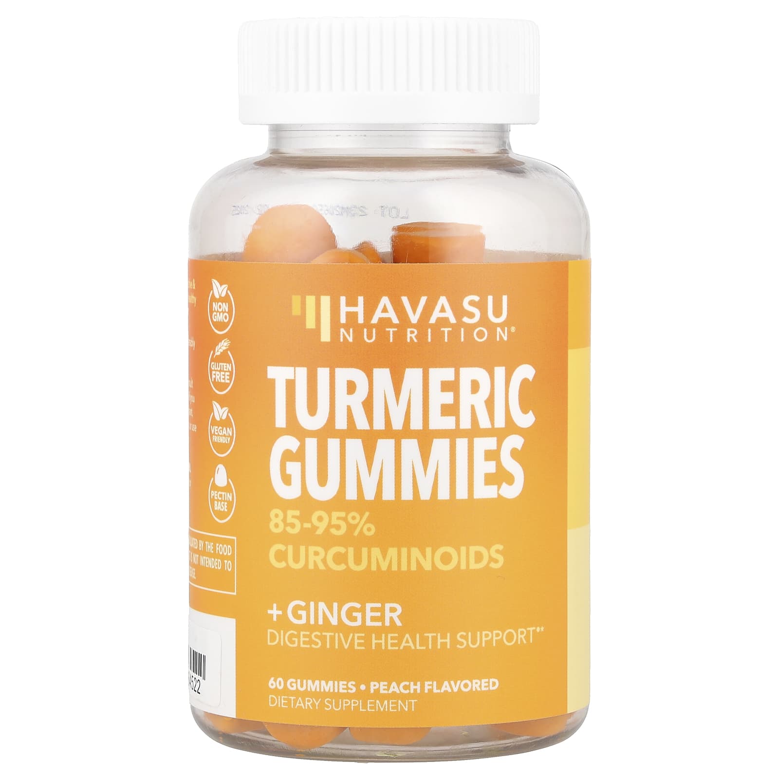 Turmeric Ginger Gummies for Digestive Health by Havasu Nutrition - Image 1