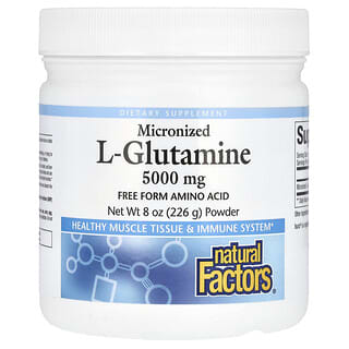 Boost Immunity & Muscle Recovery with Natural Factors L-Glutamine