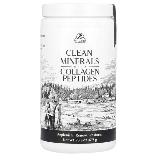 Mt. Capra, Clean Minerals with Collagen Peptides, 23.8 oz (675 g) - Image 1