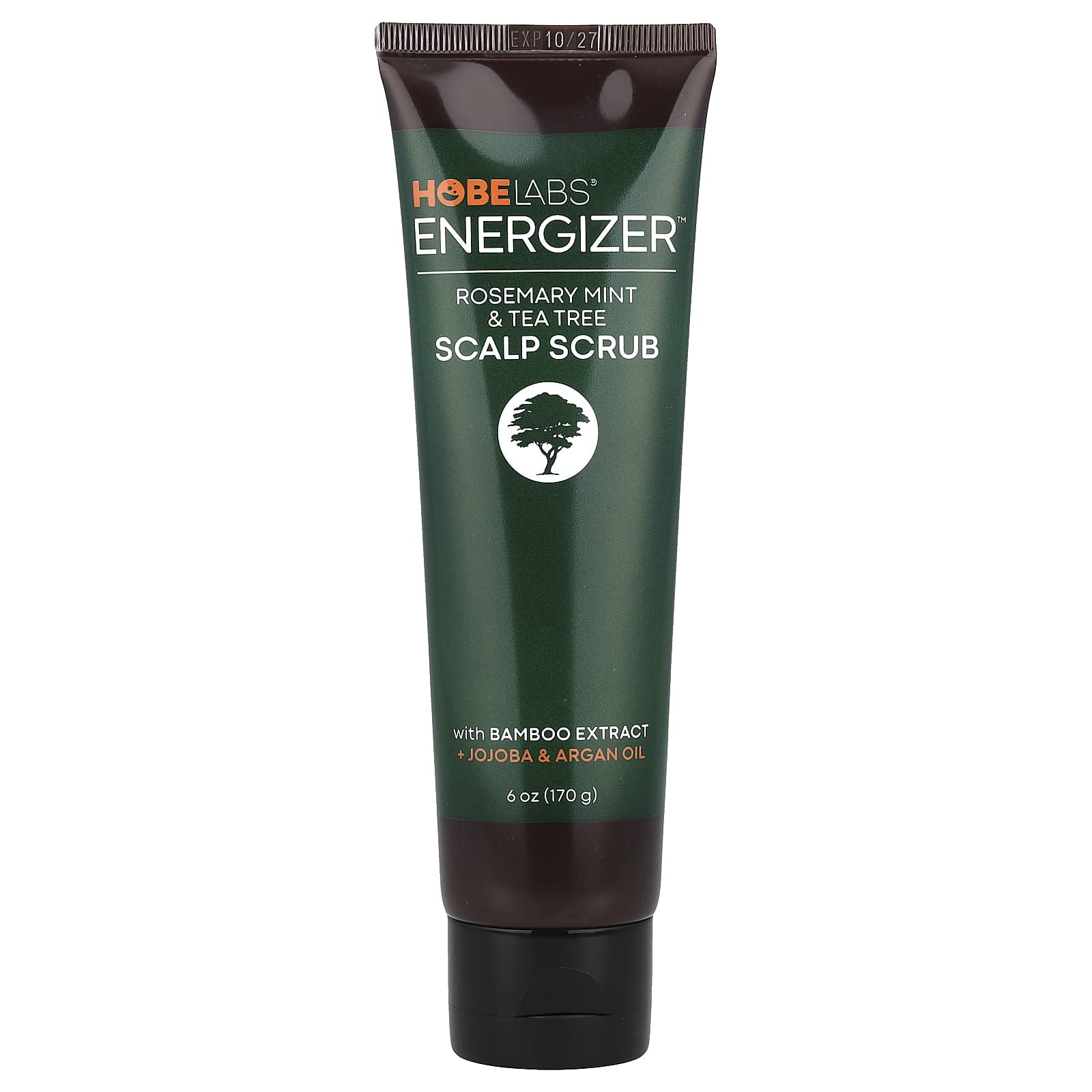Rosemary Mint & Tea Tree Scalp Scrub by Hobe Labs - 6 oz - Image 1