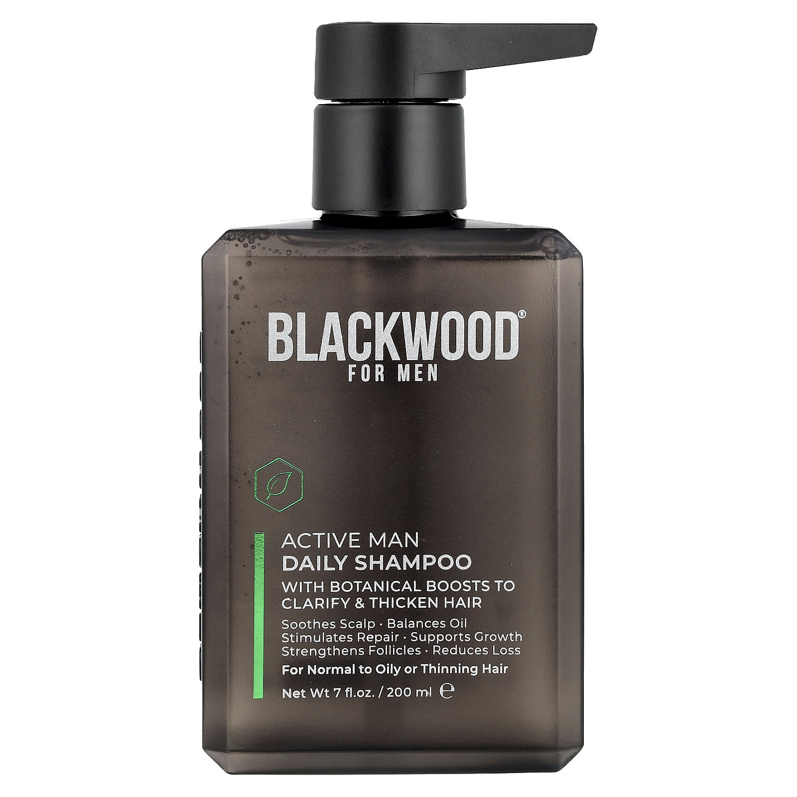 Men's Daily Shampoo for Normal to Oily Hair - Thicken & Clarify - Image 1