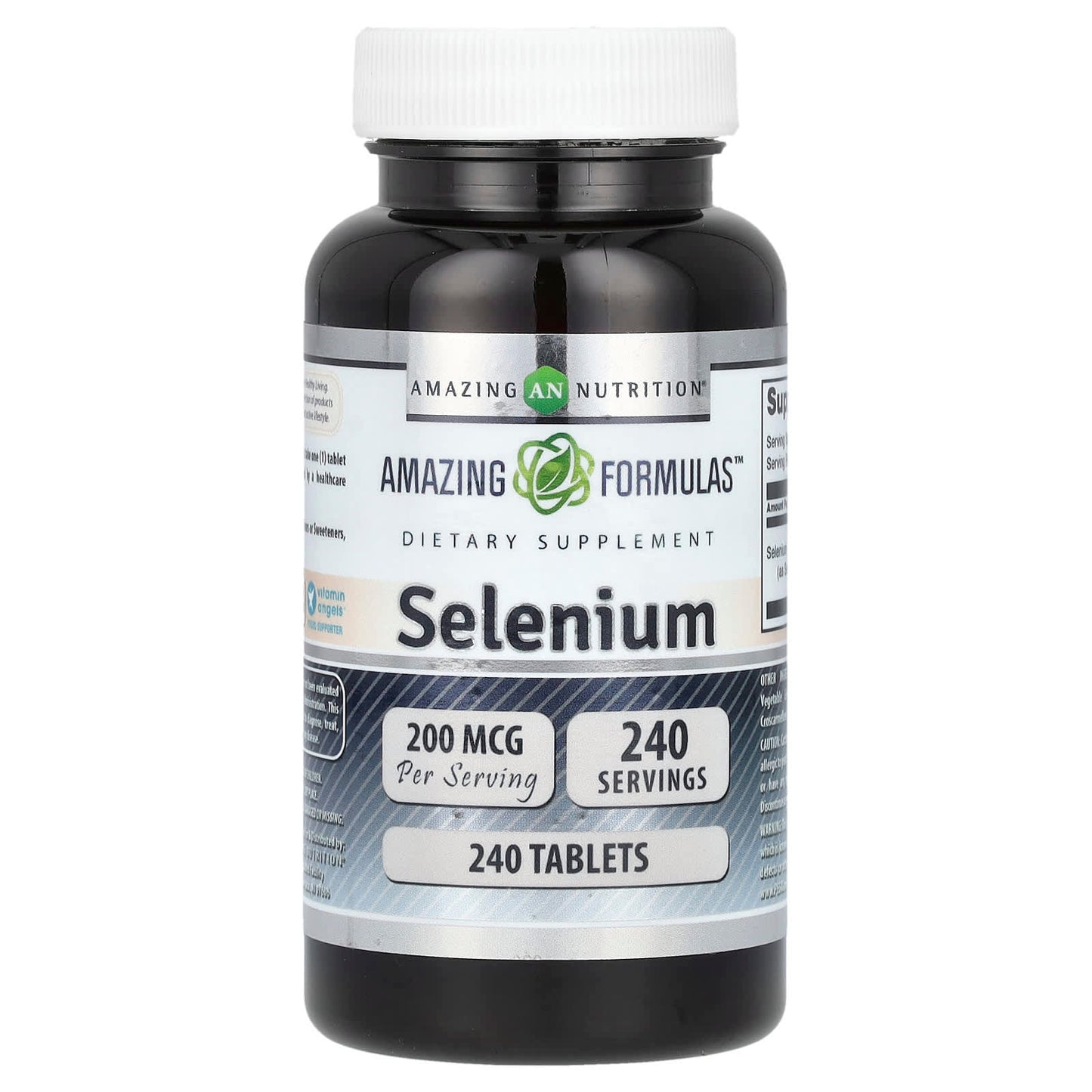 <strong>Amazing Nutrition Selenium Supplement 200mcg 240 Tablets | Natural Boost</strong> - Image 1