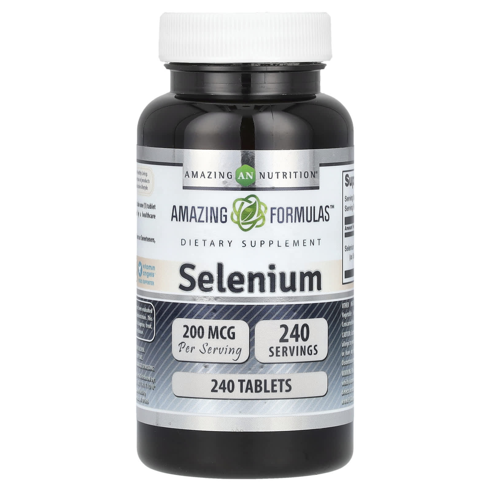 <strong>Amazing Nutrition Selenium Supplement 200mcg 240 Tablets | Natural Boost</strong> - Image 1