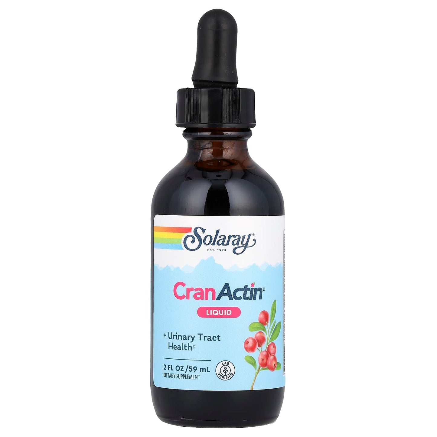Solaray, CranActin® Liquid, 270 mg, 2 fl oz (59 ml) - Image 1