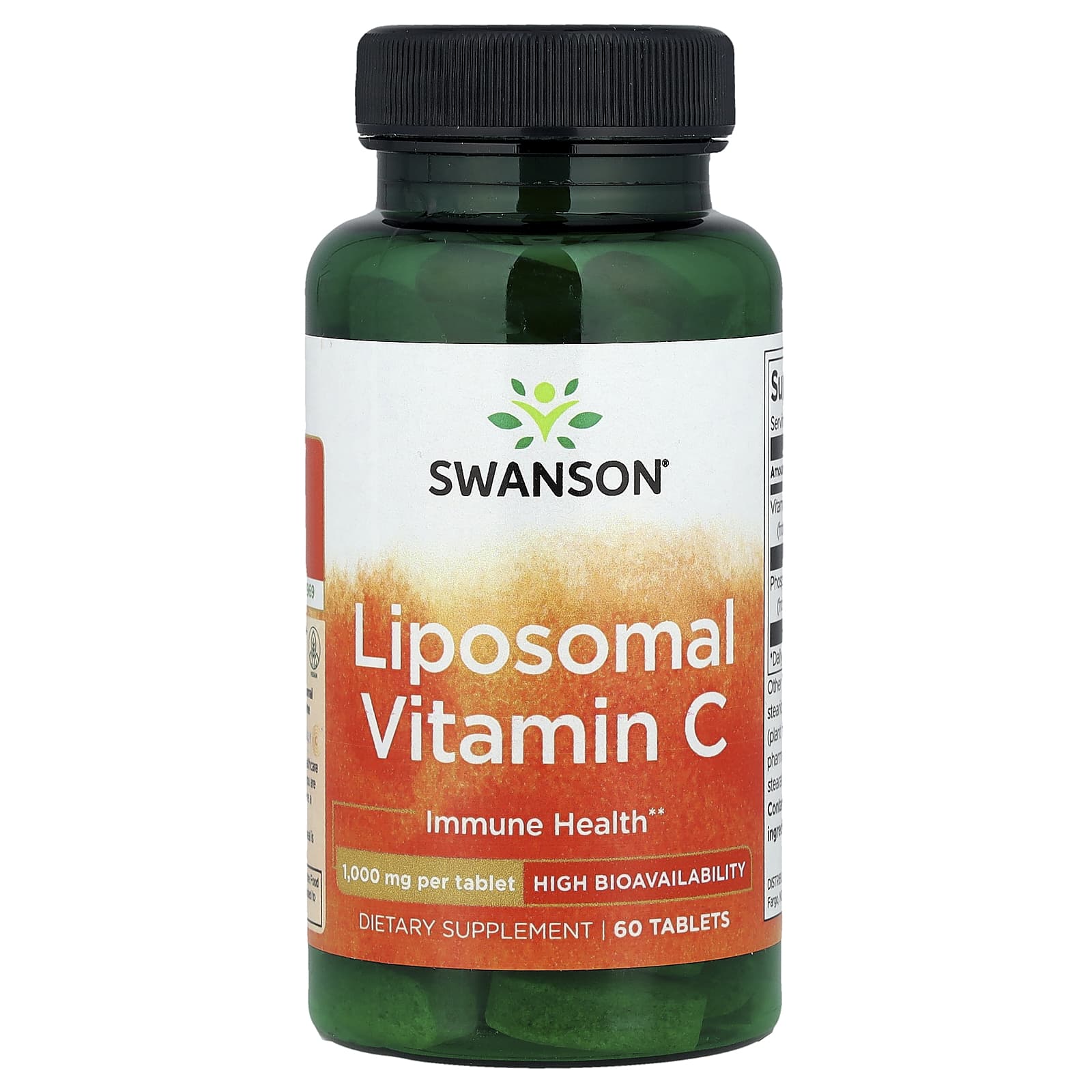 Swanson, Liposomal Vitamin C, 60 Tablets - Image 1