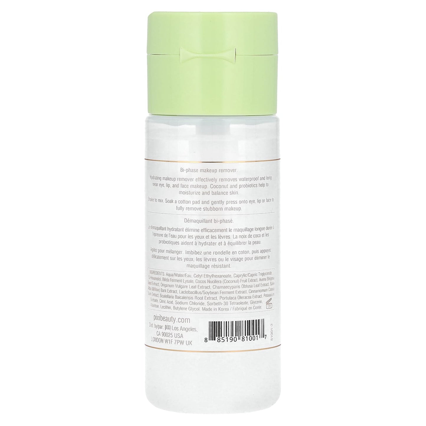 Pixi Beauty, Skintreats, Hydrating Milky Makeup Remover, 5.1 fl oz (150 ml) - Image 2