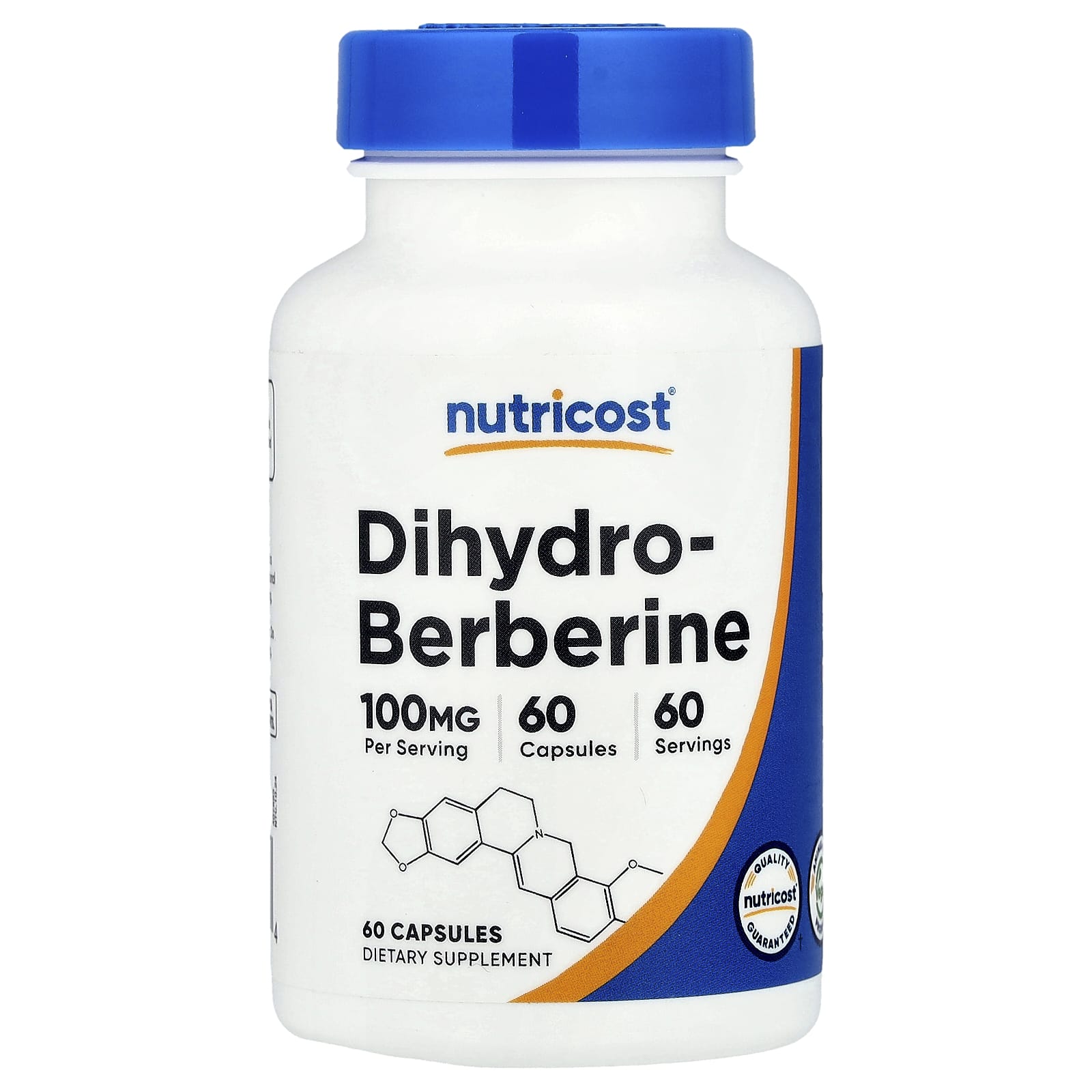 Nutricost, Dihydroberberine, 100 mg , 60 Capsules - Image 1