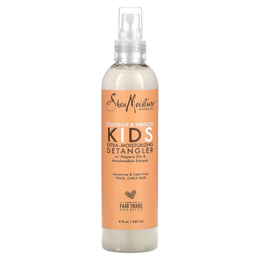 SheaMoisture, Kids Extra-Moisturizing Detangler, Coconut & Hibiscus, 8 fl oz (237 ml) - Image 1
