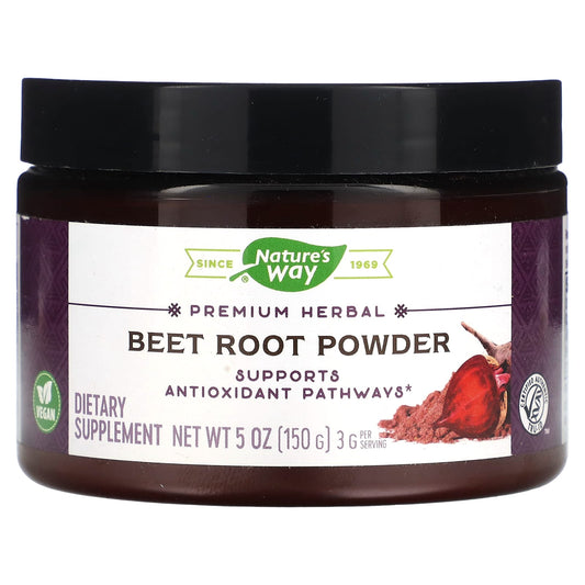Nature's Way, Premium Herbal, Beet Root Powder, 5 oz (150 g) - Image 1