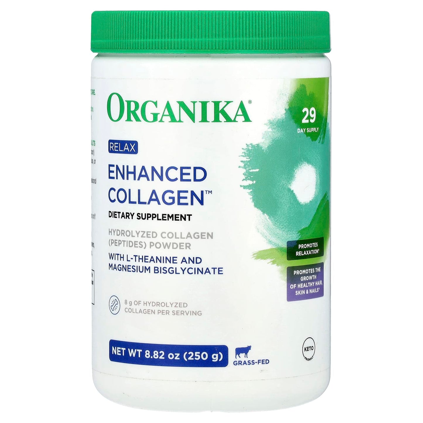 Organika, Enhanced Collagen™, Relax, 8.82 oz (250 g) - Image 1