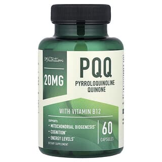 PQQ with Vitamin B12 Supplement for Energy and Health - 60 Capsules