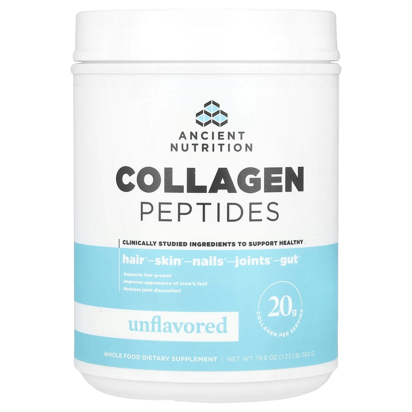 Boost Collagen for Healthy Hair, Skin, and Joints with Ancient Nutrition - Image 1