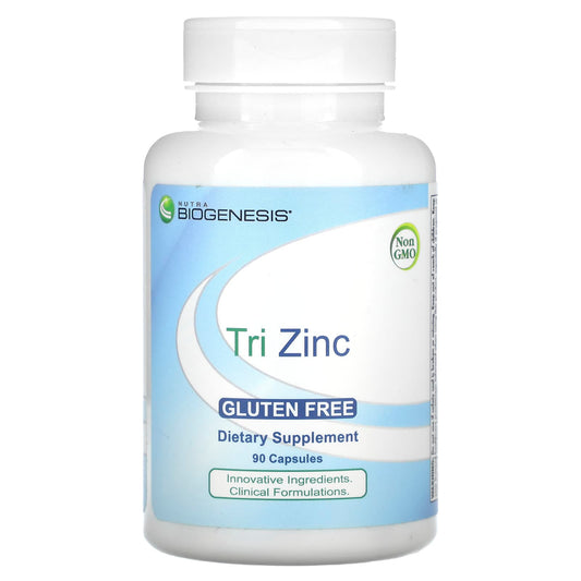 Nutra BioGenesis, Tri Zinc, 90 Capsules - Image 1