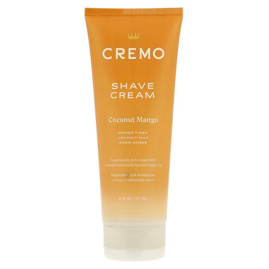 Coconut Mango Shave Cream by Cremo - Luxurious Smooth Skin - Image 1