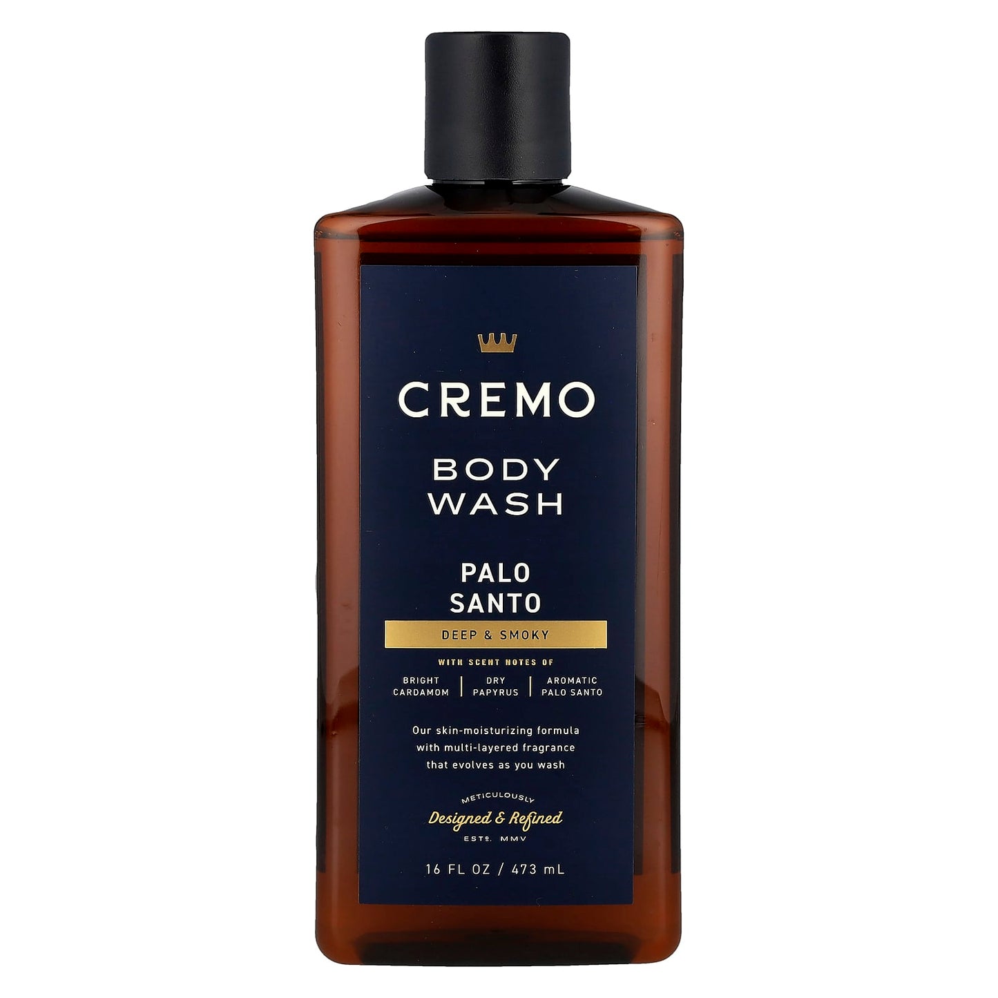 Rich & Moisturizing Palo Santo Body Wash by Cremo, 16 fl oz - Image 1