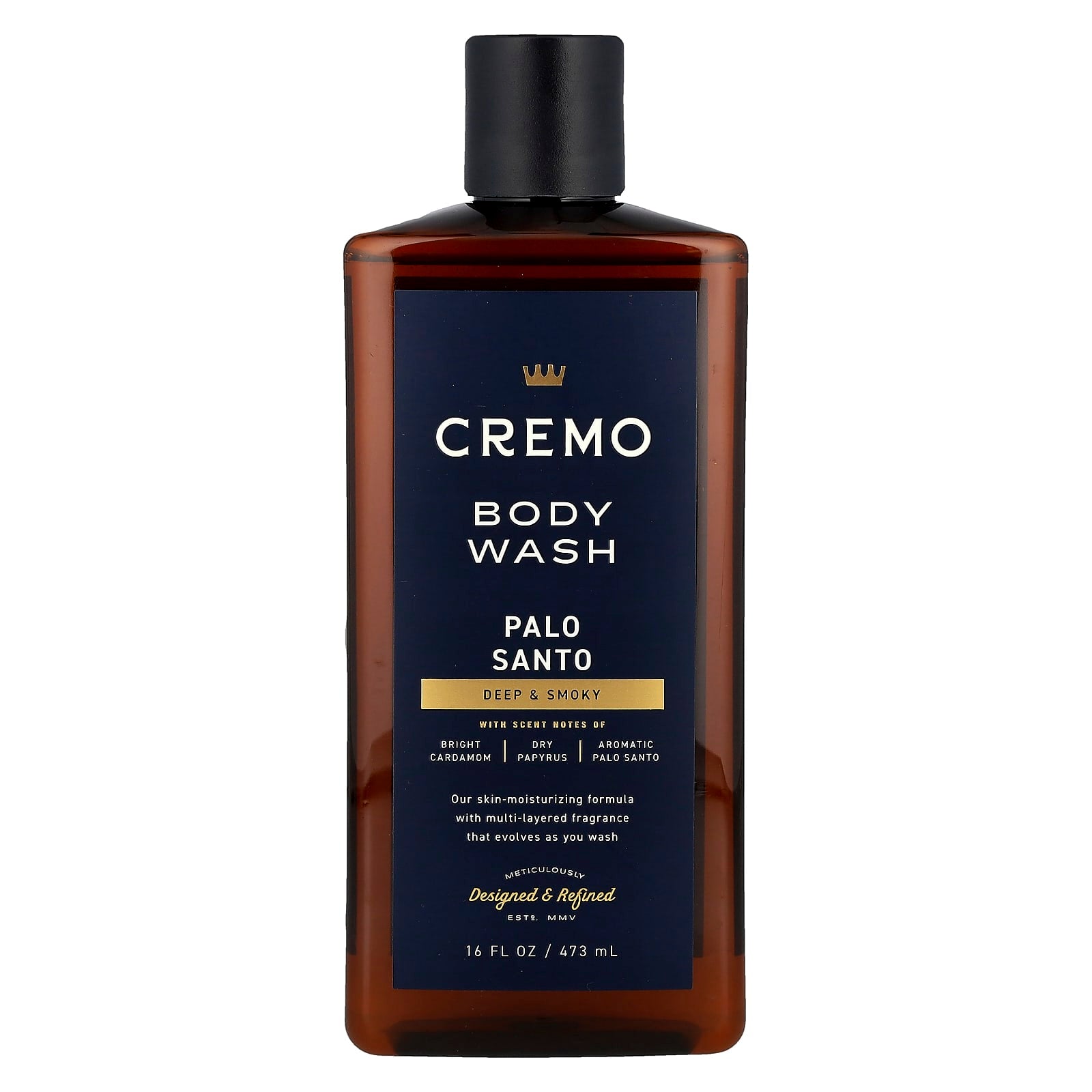Rich & Moisturizing Palo Santo Body Wash by Cremo, 16 fl oz - Image 1
