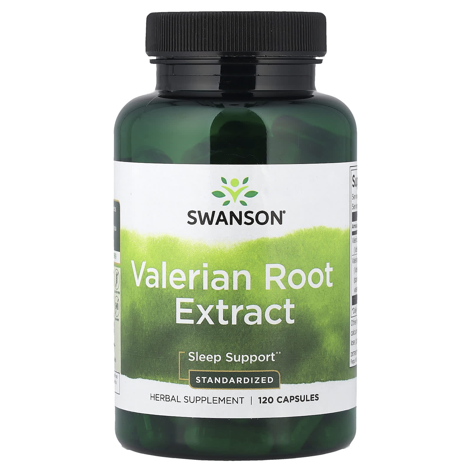 Swanson, Valerian Root Extract, Standardized, 120 Capsules - Image 1