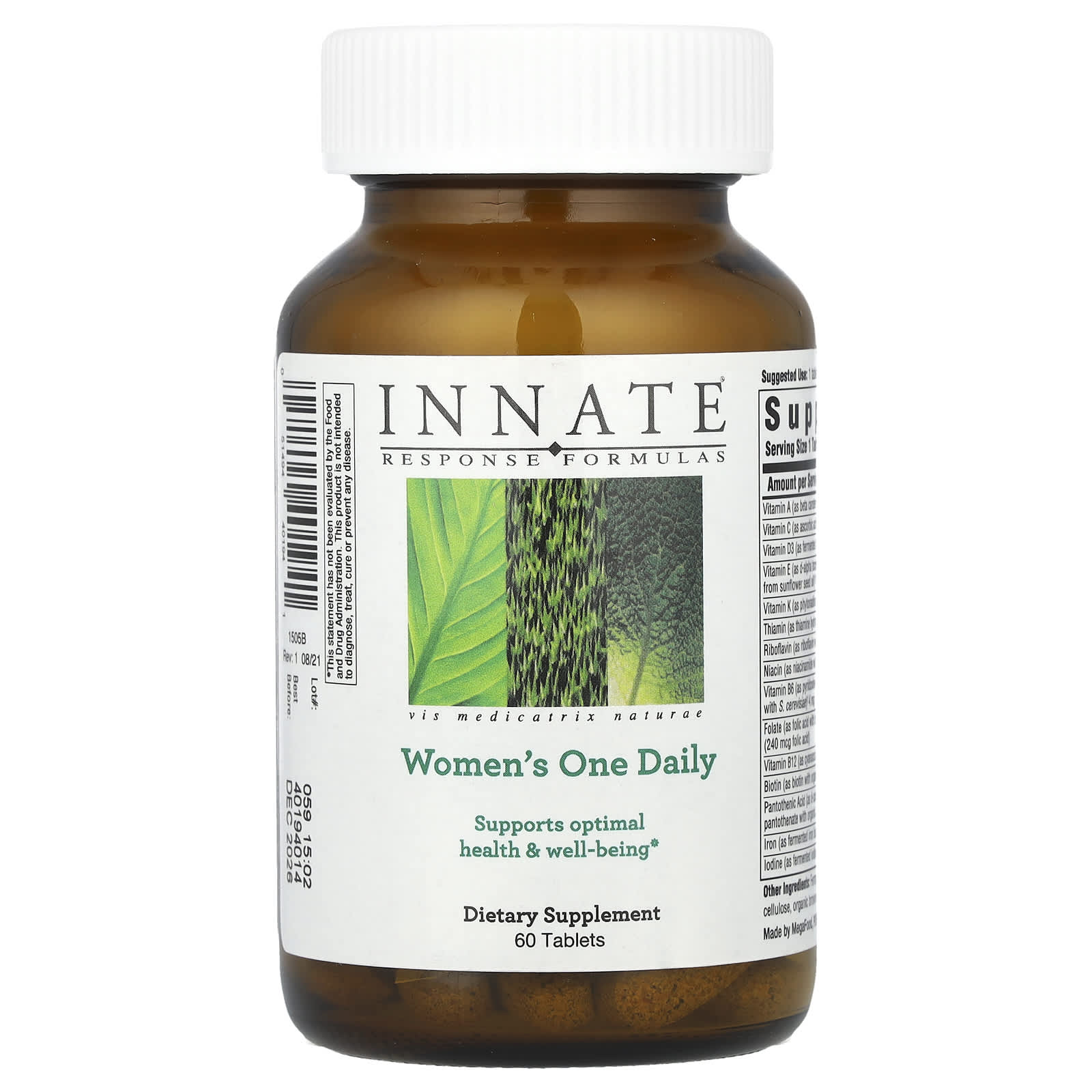 Innate Response Women's One Daily Multivitamin, 60 Tablets - Image 1