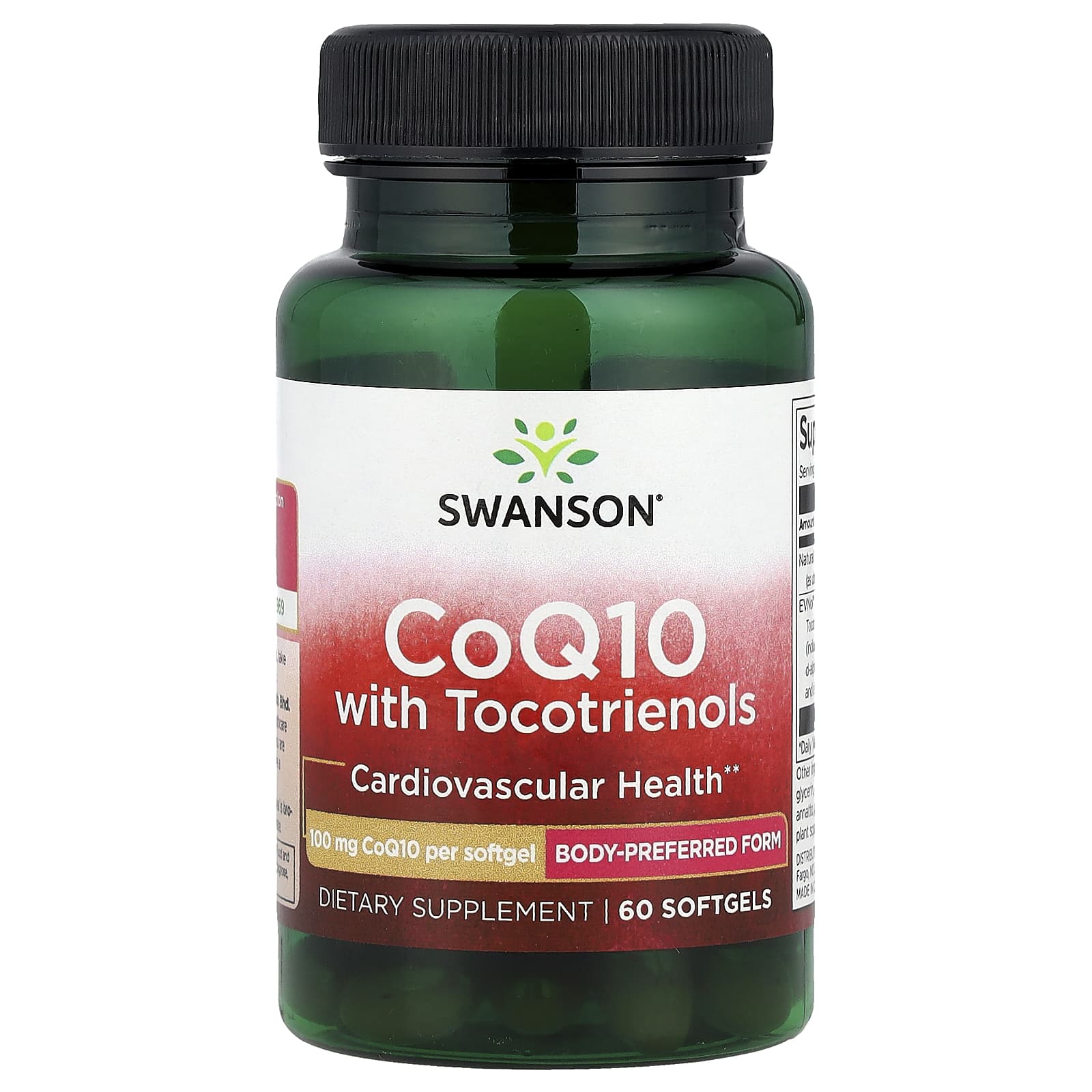 Swanson, CoQ10 with Tocotrienols, 60 Softgels - Image 1
