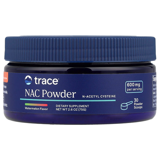 Trace, NAC Powder, Watermelon, 2.6 oz (75 g) - Image 1