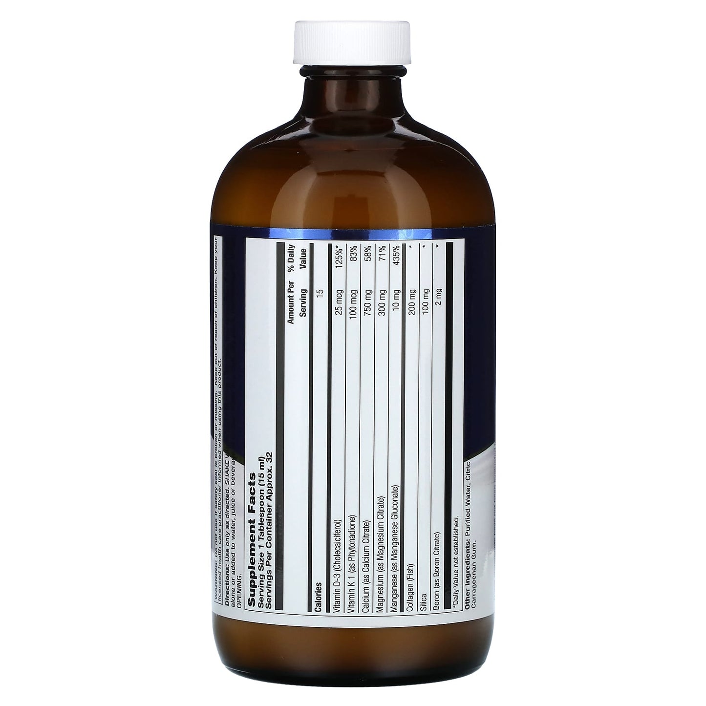 LifeTime Vitamins, Osteo Density Blend,  Raspberry Cream, 16 fl oz (473 ml) - Image 2