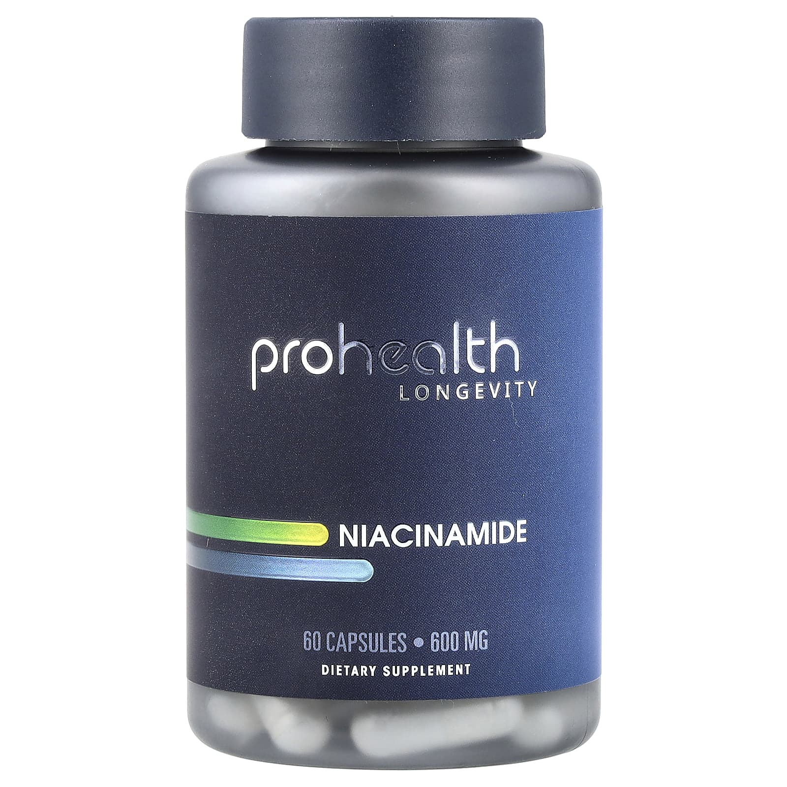 ProHealth Longevity, Niacinamide, 600 mg, 60 Capsules - Image 1