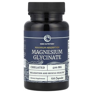 Magnesium Glycinate Supplement for Relaxation & Heart Health by Nobi Nutrition
