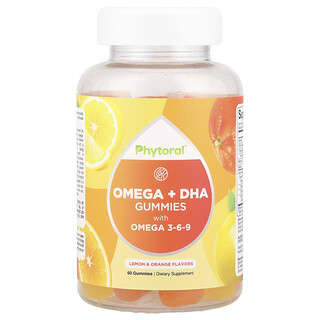 Phytoral Omega 3-6-9 Gummies for Heart & Brain Health